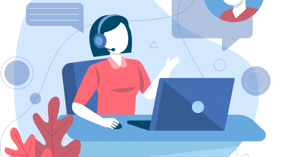 Free Call Center Customer Service vector and picture